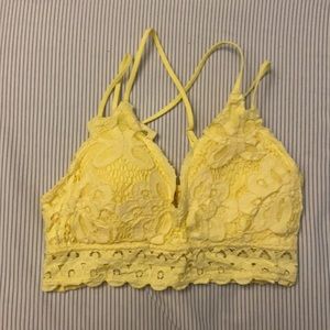 YELLOW BRALETTE